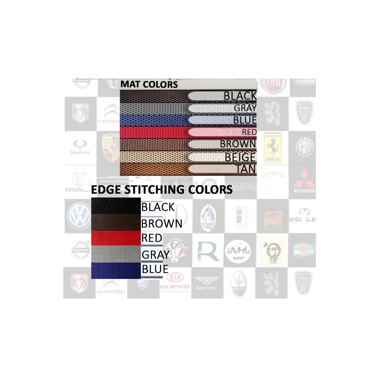 Premium EVA Car Mats | Waterproof, Durable & Custom-Fit FOR KİA CEED