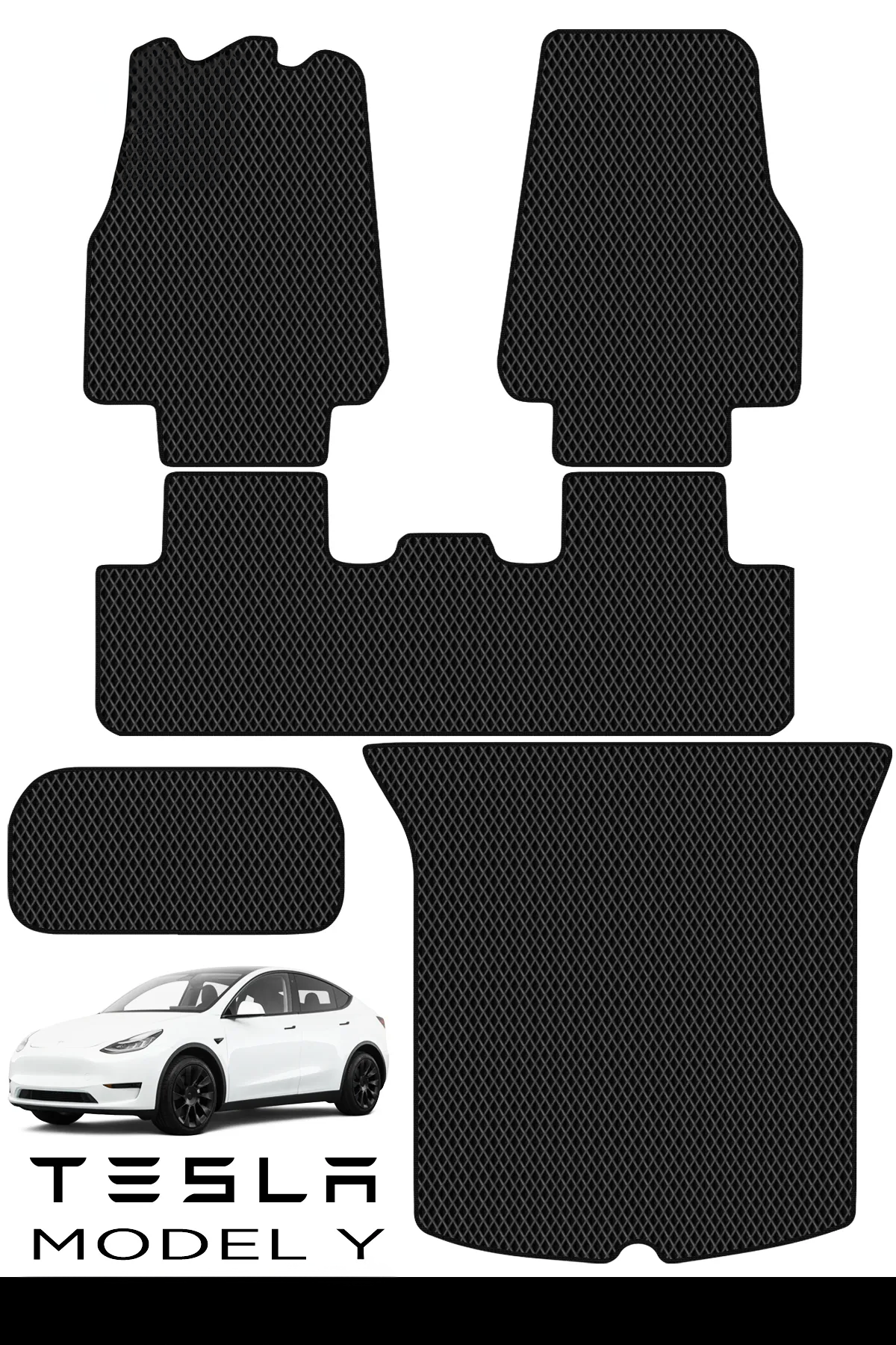 Premium EVA Car Mats | Waterproof, Durable & Custom-Fit TESLA MODEL Y