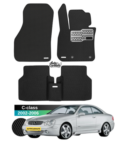 Premium EVA Car Mats for Mercedes C Class 2002-2006 | Tailored Fit