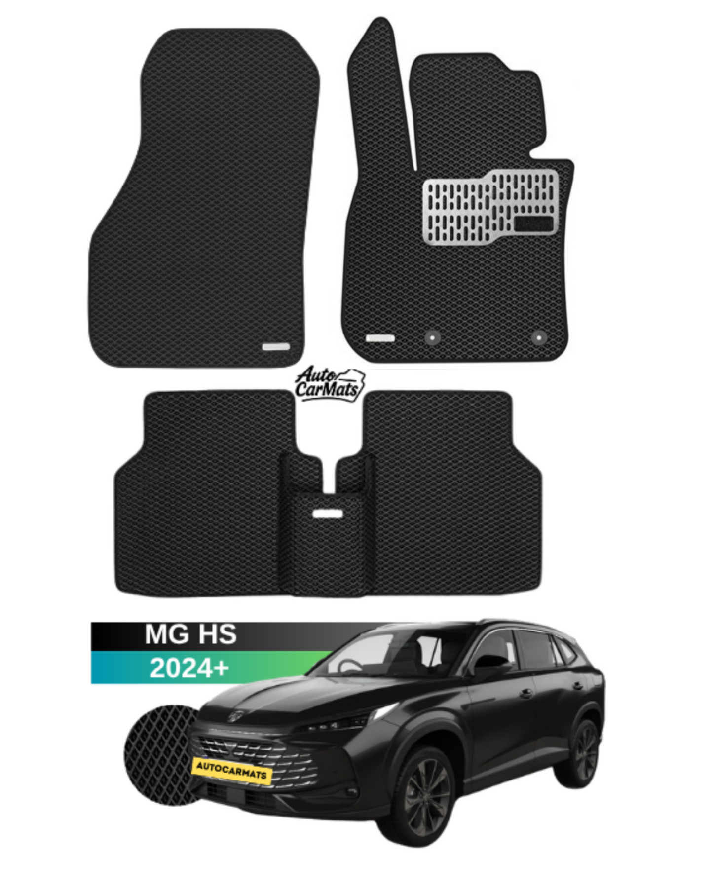 Premium EVA Car Mats for MG HS 2024-2026 | Tailored Fit