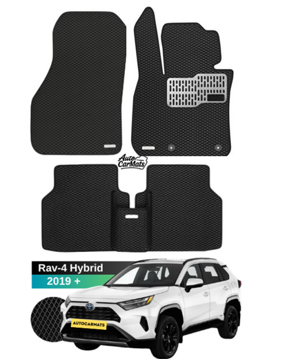 Tailored Heavy-Duty EVA Car Mats for Toyota Rav-4 2019-2026 Hybrid | All-Weather Protection & Precision Fit