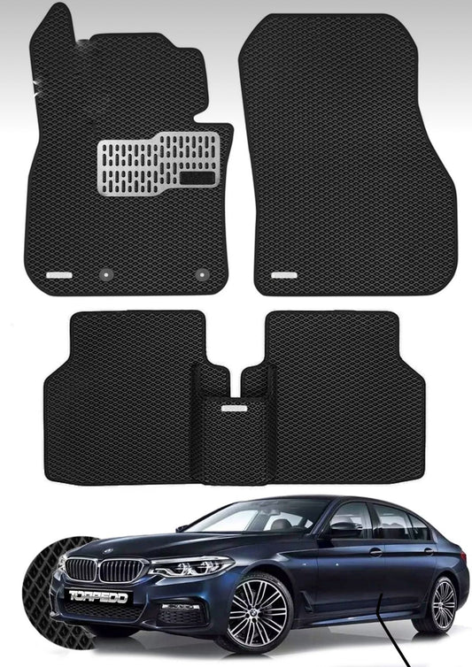 Premium EVA Car Mats | Waterproof, Durable & Custom-Fit FOR BMW 5-Series (G30) 2017-2023