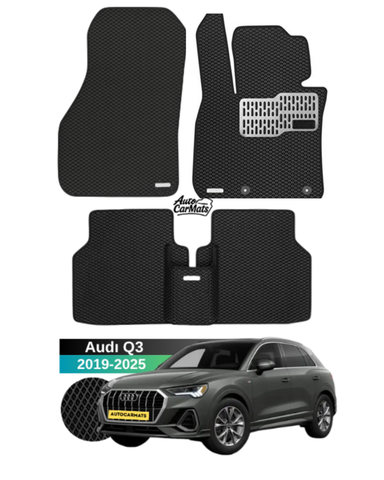 Premium EVA Car Mats for Audi Q3 2019-2025 | Tailored Fit